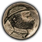 5c Hobo Buffalo Nickel - Type 1 - Early Contemporary Example - SKU-B4981