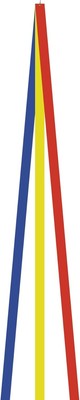 In the Breeze 3440   12' Red, Yellow & Blue Kite Tail & 