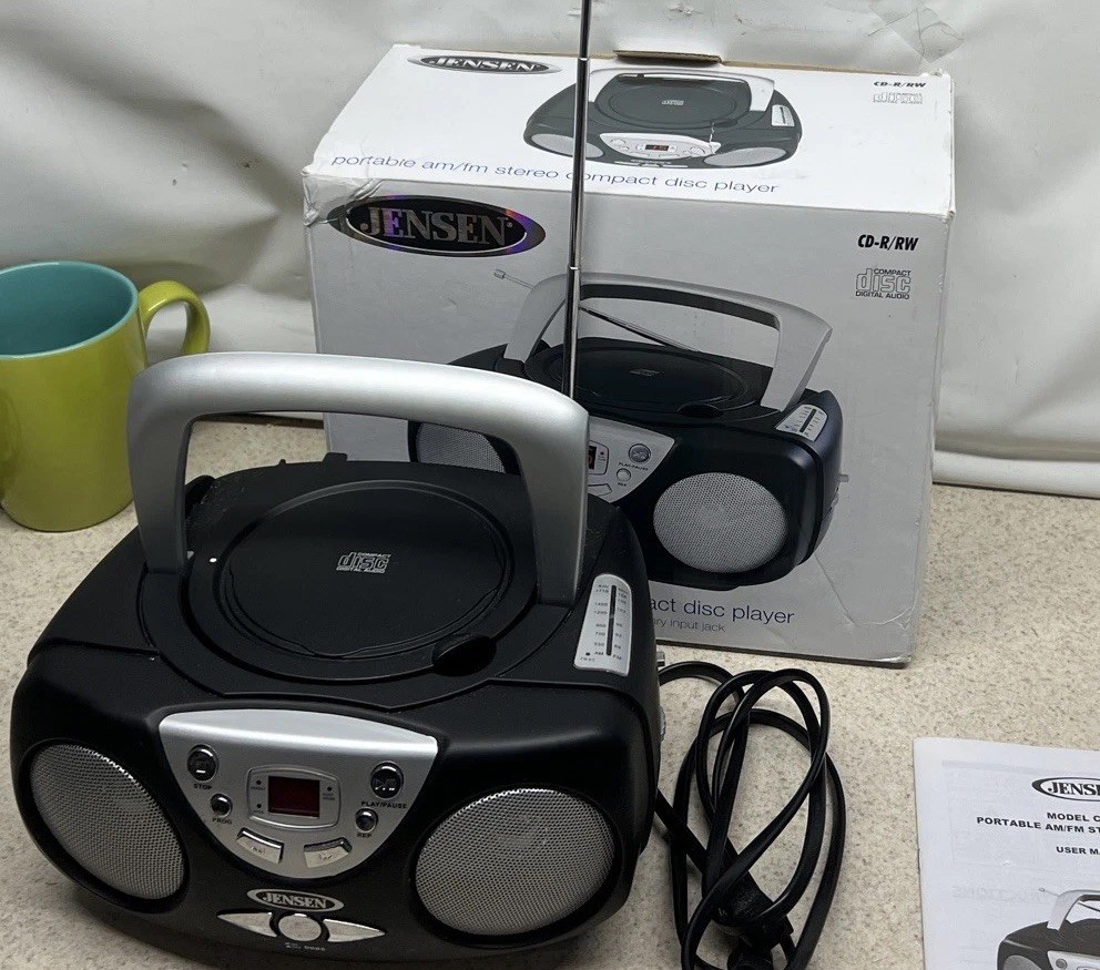IU CDセット Jensen CD-472 CD/Radio Boombox for sale online | eBay