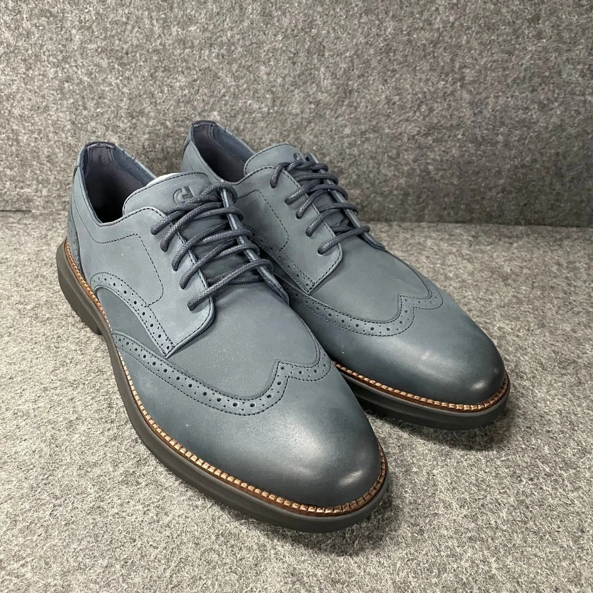 Cole Haan Blue Solid Dress Shoes for Men for sale | eBay