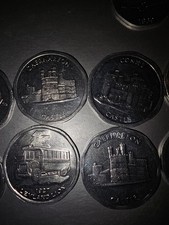 Travel Tokens Vintage Set ExCond Only �20