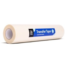 Transfer Tape for Vinyl 24in x 100ft Clear Medium-High Tack Application Film