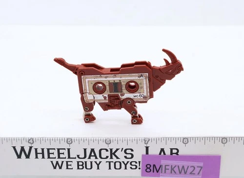 Ramhorn Cassette 1986 Vintage Hasbro G1 Transformers Action Figure