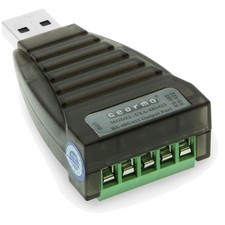 Industrial USB RS485 Adapter, ESD Protection, Terminal Block
