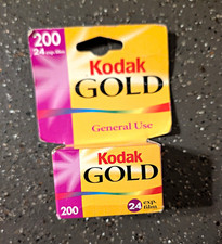 Kodak Gold 200 35mm Color Print Film 24 Exposures Expired 02/1998 Unopened