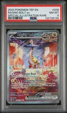 PSA 8 POKEMON TEF EN TEMPORAL FORCES #208 RAGING BOLT EX 