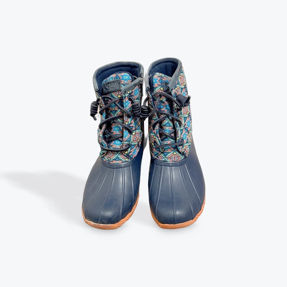 Botas Sperry Top Sider Duck para mujer talla 8 con aislamiento estampado geométrico impermeables Foto 2 de 4