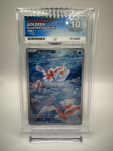 Pokémon Goldeen 087/084 Illustration Rare Pitch Black Ace 10