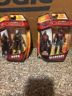 Multiverse Dc Comics Hush, and Dead Shot Highly Detailed And Authentic Adult Col