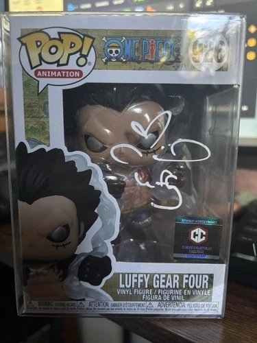 Funko Pop! One Piece Luffy Gear Four #926 CC Signed by Colleen Clinkenbeard PSA