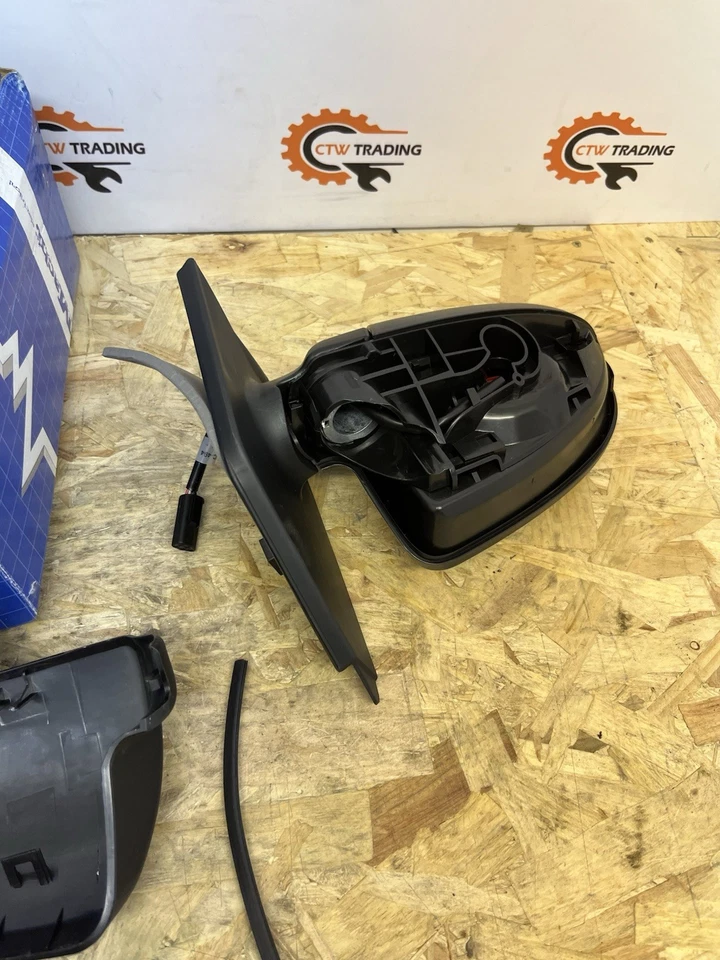 TYC 388-BZD103T Right Driver Side OS Door Wing Mirror Electric Heated Black — 第 3/4 张图片