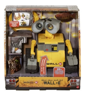 HELLO WALL-E lights & sound remote control toy robot NEW rc talking disney pixar