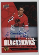 2025-26 Upper Deck Chicago Blackhawks Centennial Red Hot Al Secord #17 Auto 6kv
