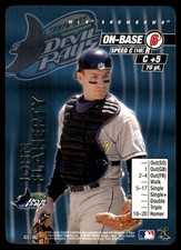John Flaherty 2001 MLB Showdown 1st Edition #422 Devil Rays MLB READ FREE SHIP