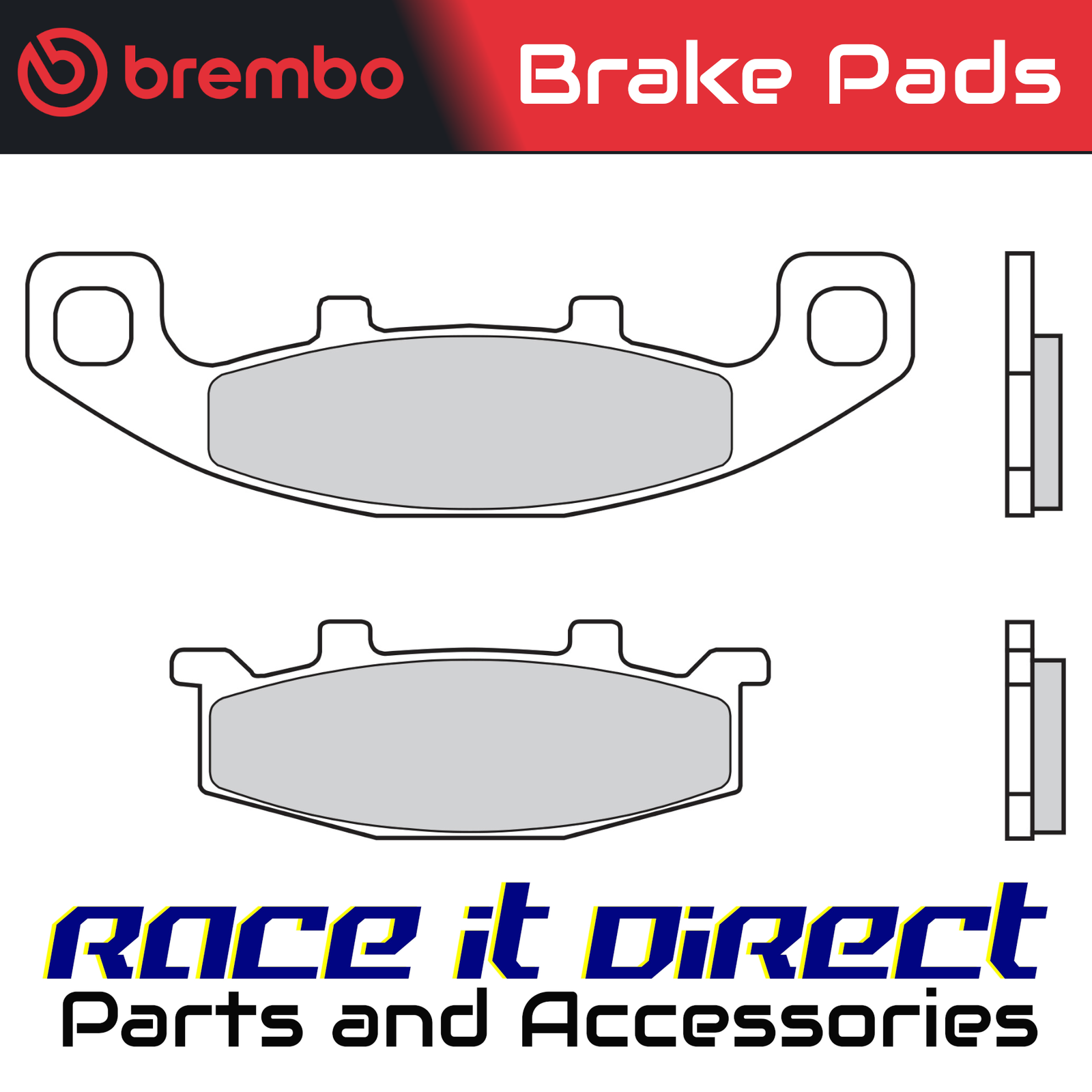 Brake Pads for SUZUKI GSF 400 BANDIT 1991-1992 Front OG Street Brembo