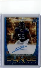 Topps Resurgence JC Latham #SPS-JL Blue Wave Auto /99 Rookie Tennessee