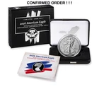 2026 American Silver Eagle Enhanced Uncirculated Coin W/ OGP  Box - PRESALE