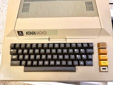 Vintage Atari 800 Home Computer 8-Bit System UNTESTED BUT POWERS ON 