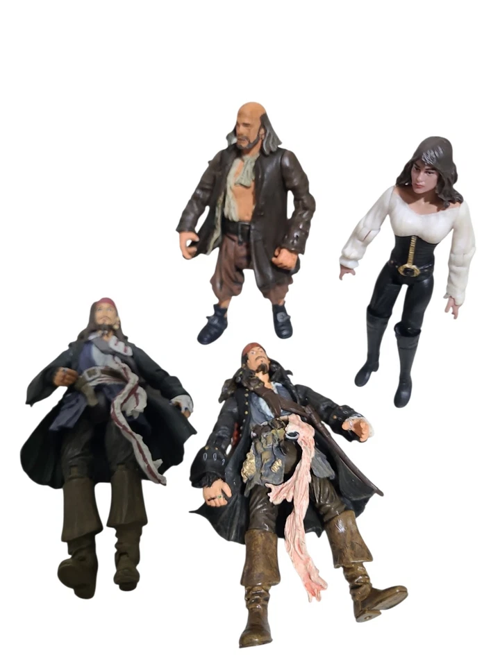 Figuras de acción Piratas del Caribe. Lote de 4 Foto 2 de 4