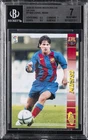 2004 PANINI MEGACRACKS LA LIGA #71BIS LIONEL MESSI ROOKIE RC BGS 7