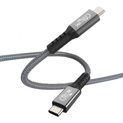 USB4 Cable 3ft 240W Fast USB-C to USB-C Cable 8K@60Hz - 40 Gbps