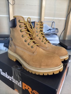 Timberland Pro TB1A2QVU231 Womens 7M/M Wheat Direct Attach Steel Toe WP Boot