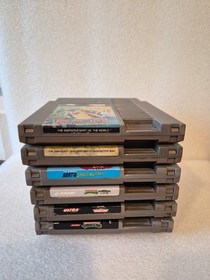 Teenage Mutant Ninja Turtles 1, II, & III, The Simpsons NES lot, Nintendo 