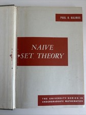 Naive Set Theory by Paul R Halmos HC 1960