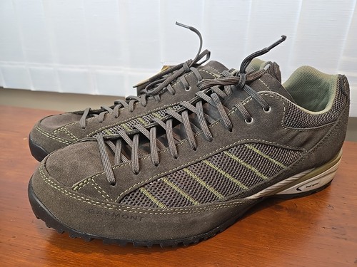 Garmont Sticky N Fast Vented Shoes Hiking Trail Outdoor Gray Suede Mens Sz 14 - Picture 2 of 14