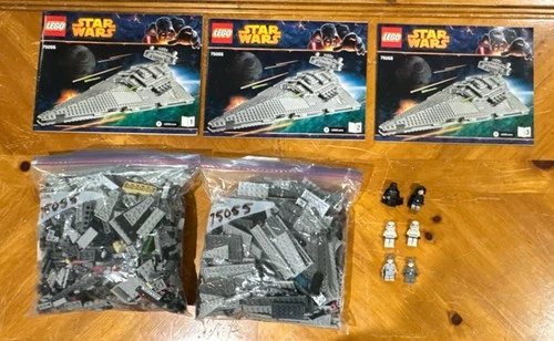 LEGO Star Wars Imperial Star Destroyer 75055 Set Minifigures Instructions