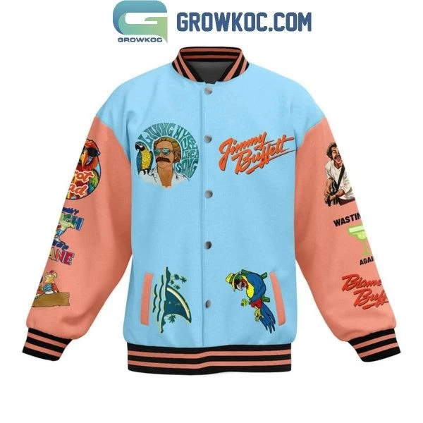 Jimmy Buffett Heaven For Me With Beach Attached Fan Baseball Jacket
