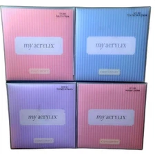 Close To My Heart My Acrylix Set of 4 Stamps AND Block