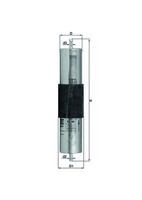 NEU - Knecht KL66 Kraftstofffilter FüR Alpina BMW Wiesmann
