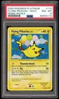 Flying Pikachu Holo 113/111 PSA 8 Rising Rivals Pokemon Card Game