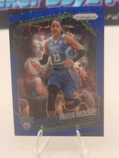 2025 WNBA Prizm Blue Lazer Maya Moore