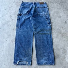 Vintage Y2K Nautica baggy denim distressed jeans pants