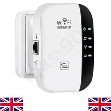 WiFi Signal Extender Range Repeater Booster Internet Amplifier 300Mbps EU Plug