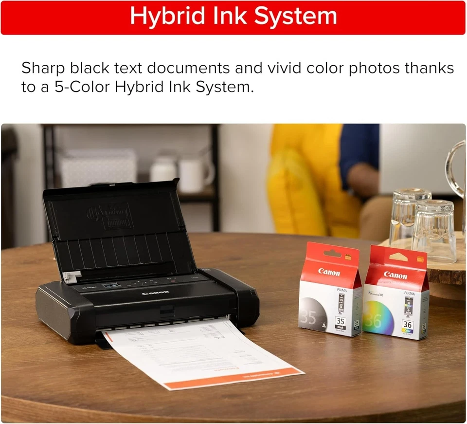 Canon Pixma TR150 Wireless Mobile Printer - Image 4 of 4