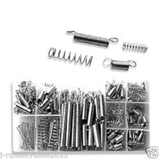 200pc Spring Assortment Set Zinc Plated Steel Compression Carburetor Extension