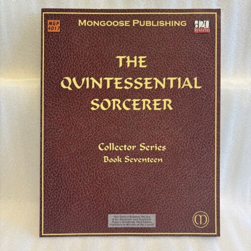 Dungeons & Dragons d20: The Quintessential Wizard D&D Booklet Guide