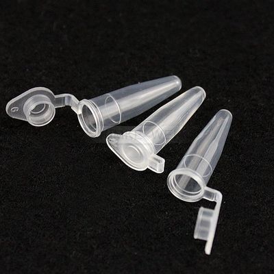 1000pcs 0.2ml Plastic Test Vials Sample Micro Centrifuge Tube entrifuge 