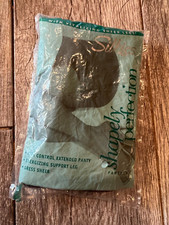 Shapely Perfection Pantyhose Medium Mocha New Old Stock Vintage Silkies 010203