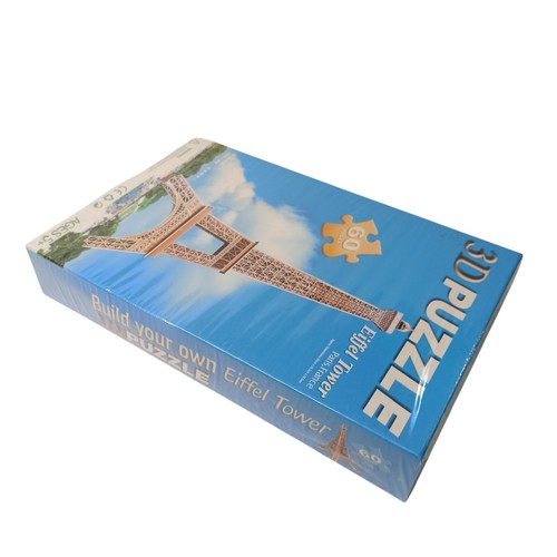 3D Puzzle Eiffel Tower Paris France Model 66cm x 24.5cm x 24.5cm Build Brand New - Picture 9 of 14