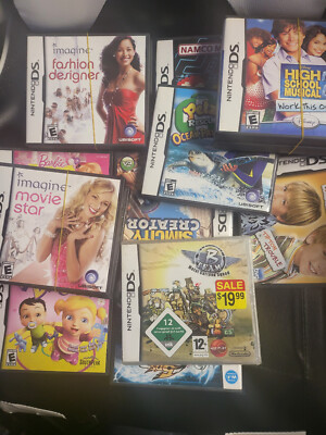 Nintendo DS COMPLETE Video Games YOU PICK & CHOOSE /ALL COME WITH CASE + ARTWORK