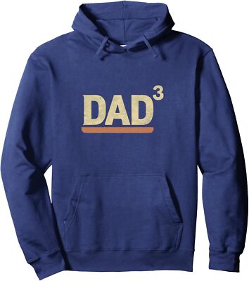 Dad Of 3 Kids A Wonderful Best Dad Cute Time Family Unisex Hooded Sweatshirt