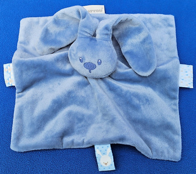 NATTOU HASE SCHMUSETUCH KUSCHELTUCH COMFORTER RABBIT GRAUBLAU