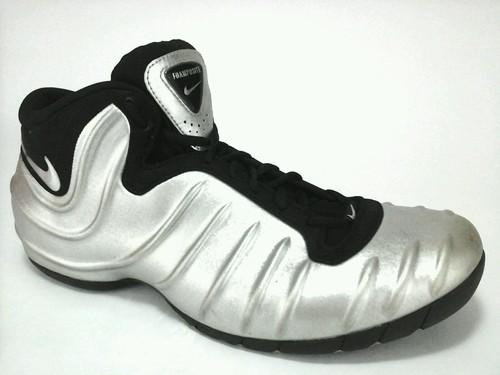 nike foams silver