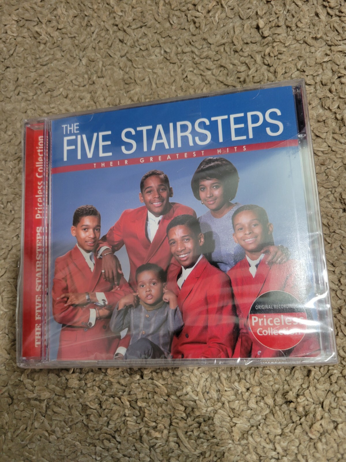 The Five Stairsteps Their Greatest Hits CD NEW Sealed 90431935729