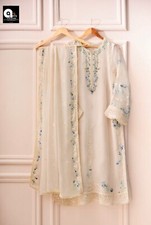 Pakistani Agha Noor Chiffon Collection Ladies Girls Suit Embroidered Unstitched