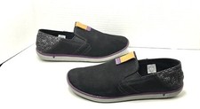 Merrell Black Leather Slip On Shoes Comfort Flats Women  s Moc Shoes Size 7 US